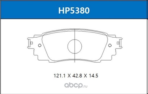 Колодки торм TOYOTA CAMRY V70 18- задн HSB