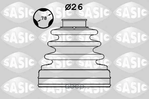 Пыльник ШРУСа FORD MONDEO IV внутр лев SASIC (трипоид/26.3x77x92)