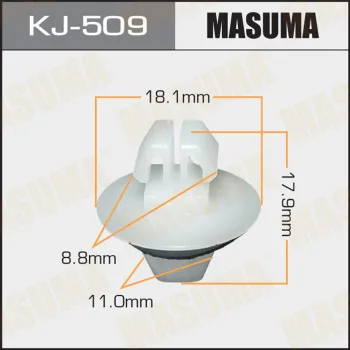 Пистон TOYOTA MASUMA (молдингов/белый)