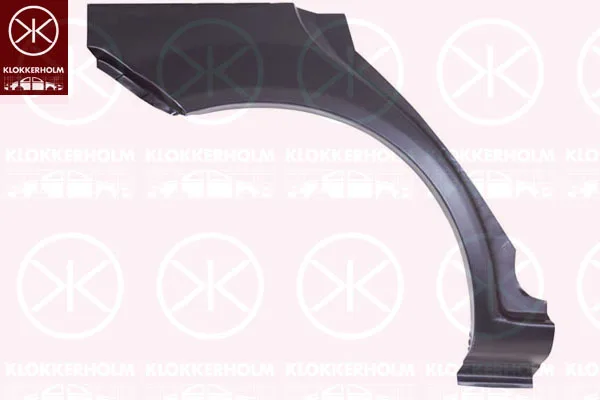 Арка крыла HYUNDAI GETZ задн прав 5дв KLOKKERHOLM
