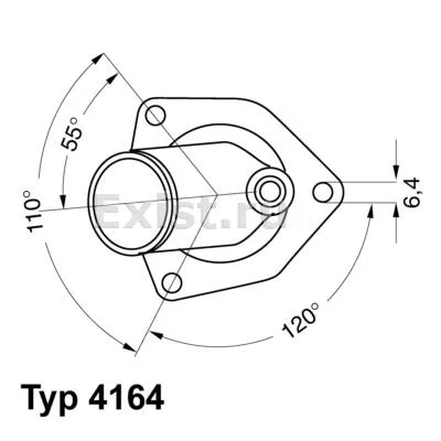 Термостат OPEL WAHLER