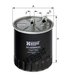 Фильтр топл MB CDI 06- HENGST WK820/1=KL313