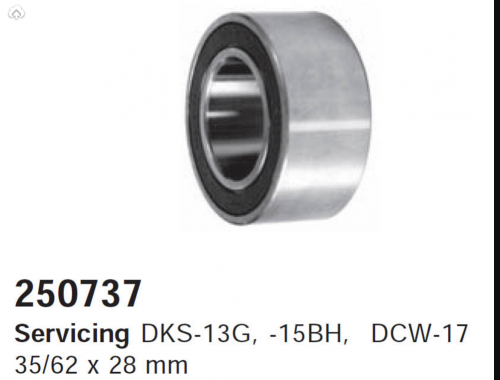 Подшипник компрессора 35x62x28 NSK