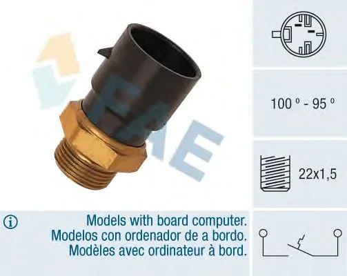Датчик вентилятора OPEL FAE 36180