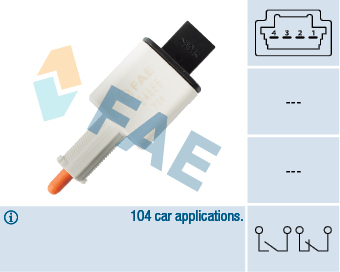 Датчик стоп-сигнала RENAULT FLUENCE/MEGANE III FAE