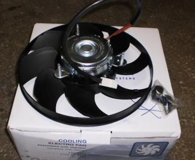 Вентилятор ОЖ CHEVROLET LANOS 1.3 LUZAR