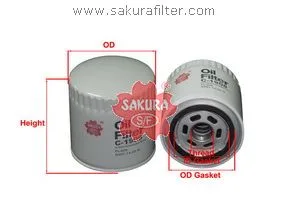 Фильтр масл FORD SAKURA W920/45=OC288