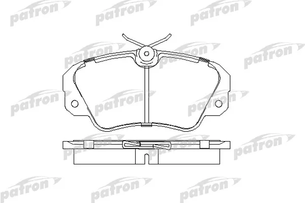 Колодки торм OPEL OMEGA B пер PATRON GDB957=238200