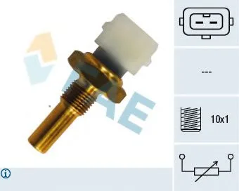 Датчик темп. ОЖ VAG FAE 33140=37782=0280130040