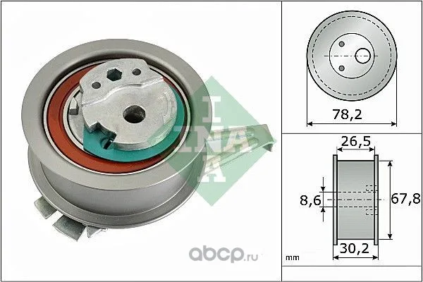 Ролик ГРМ VAG 1.6-2.0D 12- LUK VKM11278