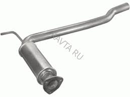 Глушитель VW T4 пер часть 96-03 1.9-2.4 ATIHO (труба 55мм)