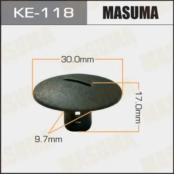 Пистон RENAULT MASUMA (брызговики/локер)