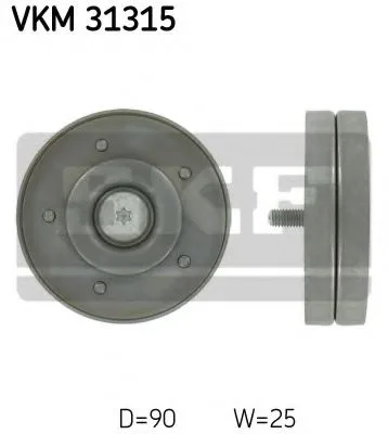 Ролик привод VAG TFSi SKF