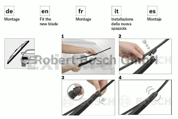 Щетка ст/очист 330mm BOSCH