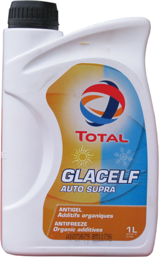 Антифриз TOTAL (оранж/конц) 1L GLACELF AUTO SUPRA