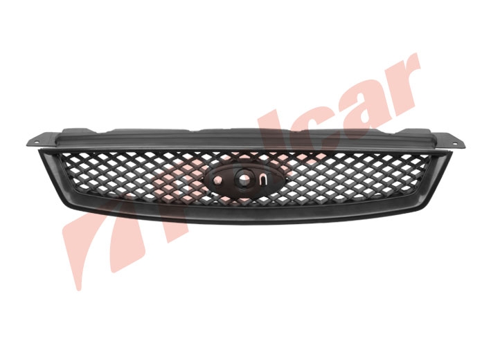 Решетка радиатора FORD FOCUS II 05-08 PRASCO (черн/без эмблемы)
