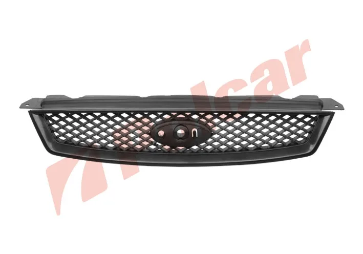 Решетка радиатора FORD FOCUS II 05-08 PRASCO (черн/без эмблемы)