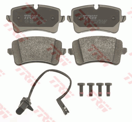 Колодки торм AUDI RS4 Avant RS5/A6 Allroad/Avant 2.0-3.0/S6/A7 2.8-3.0/S7 зад TRW GDB1902