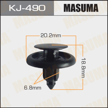 Пистон TOYOTA MASUMA (6.8mm)