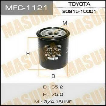 Фильтр масл TOYOTA MASUMA W68/3