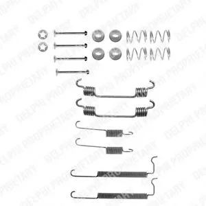 Р/к колодок OPEL OPEL CORSA B/C/ASTRA F/VECTRA B задн бараб DELPHI