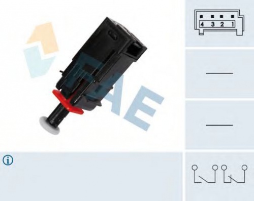 Датчик стоп-сигнала OPEL ASTRA H/ZAFIRA B/VECTRA C FAE 24795=32300