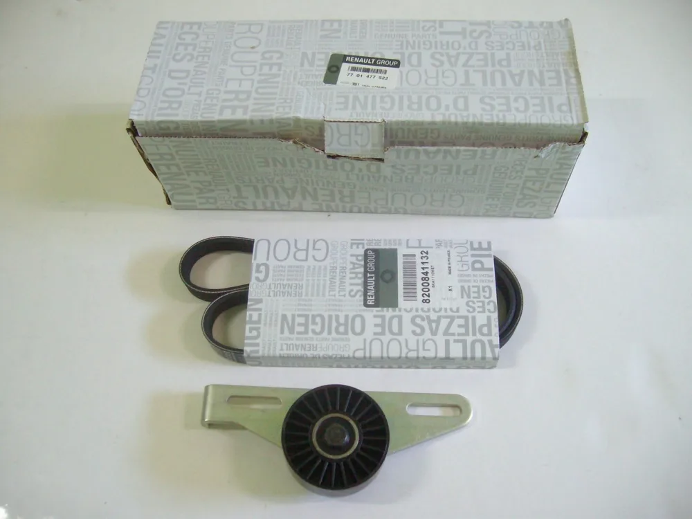 Р/к ремня привод RENAULT LOGAN -10 OE (5PK1110+VKM36091/+гур/-ас)