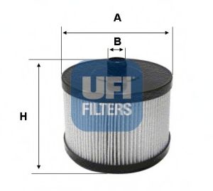 Фильтр топл FORD UFI PU1018x=KX201D
