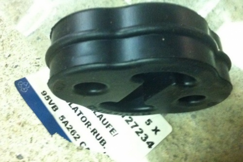 Резинка глушителя FORD DP 255-385