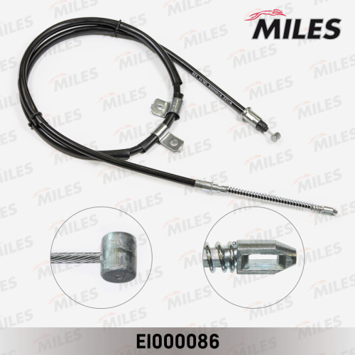 Трос ручника CHEVROLET LANOS прав MILES