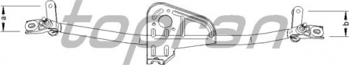 Трапеция ст/очист VAG A4/B5 HP