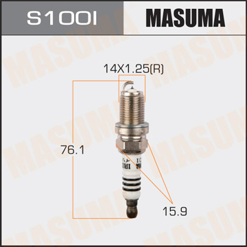 Свеча зажигания TOYOTA MASUMA K16R-U11=BKR5EYA-11