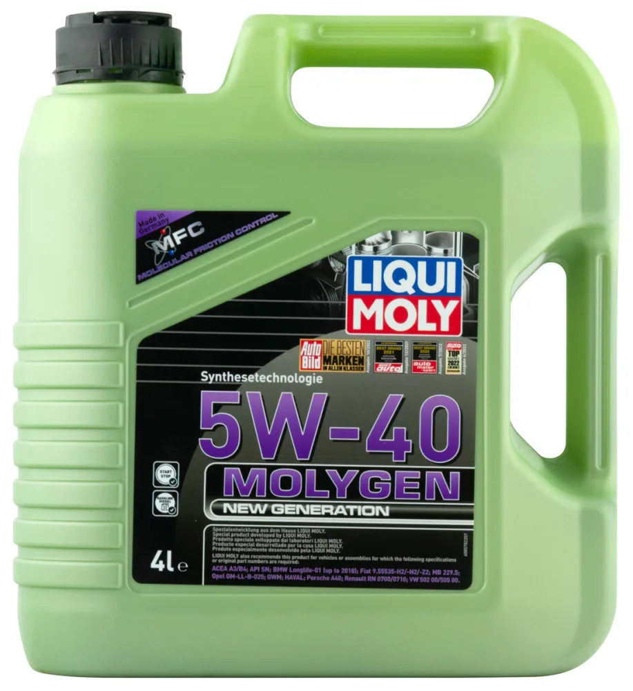 Масло мот LM 5W40 Molygen New Generation 4L