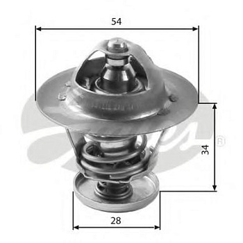 Термостат FORD/FIAT GATES 3497.88D