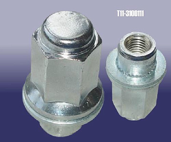 Гайка колесная CHERY TIGGO OE (m12x1.5/47/ключ 21)