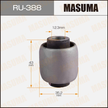 Сайлентблок рычага TOYOTA зад подв серпа MASUMA TAB-TSL7