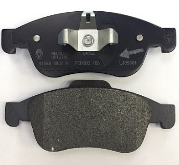 Колодки торм RENAULT DUSTER 2.0+1.5D/MEGANE III/FLUENCE/SCENIC III/LAGUNA III/KAPTUR 2.0 пер MANDO GDB1789