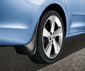 Брызговики SKODA RAPID 20- задн OE