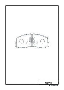 Колодки торм MITSUBISHI COLT/LANCER пер KASHIYAMA GDB194
