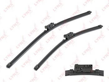 Щетки ст/очист SKODA OCTAVIA A7 (600mm+480mm) LYNX (мульти+бескаркас)
