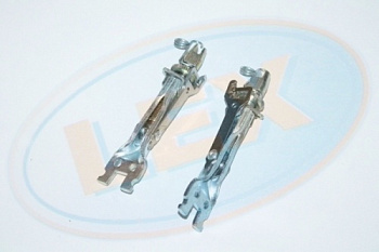 Р/к колодок RENAULT LARGUS/DUSTER 2WD/4WD/KAPTUR 4WD/KANGOO зад LEX (мех-м подводки на 2стороны)