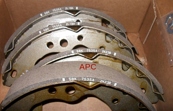 Колодки торм NISSAN ALMERA CLASSIC зад HSB SA131