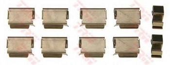 Р/к колодок OPEL CORSA C/D пер TRW