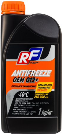 Антифриз RUSEFF G12+ 1L