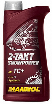 Масло мот MANNOL 2-TAKT SNOWPOWER 1л