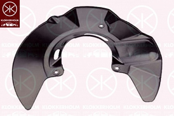 Пыльник торм диска VW Т5 пер прав KLOKKERHOLM