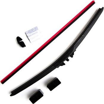 Щетка ст/очист 580mm HEYNER (бескаркас/крючок/+запас резинка)