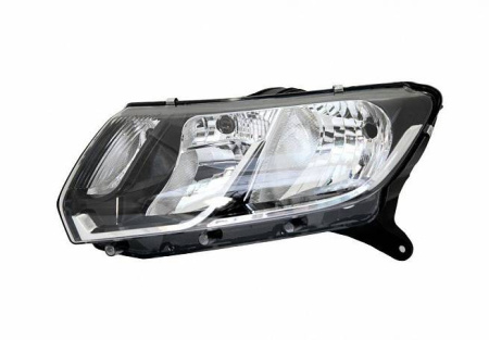 Фара RENAULT LOGAN II 14-18 лев OE (черн)