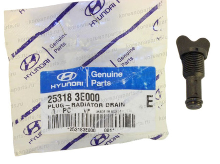 Пробка поддона HYUNDAI/KIA сливная радиатора OE