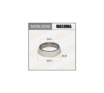 Прокладка глушителя NISSAN MASUMA (кольцо/54x69x16)